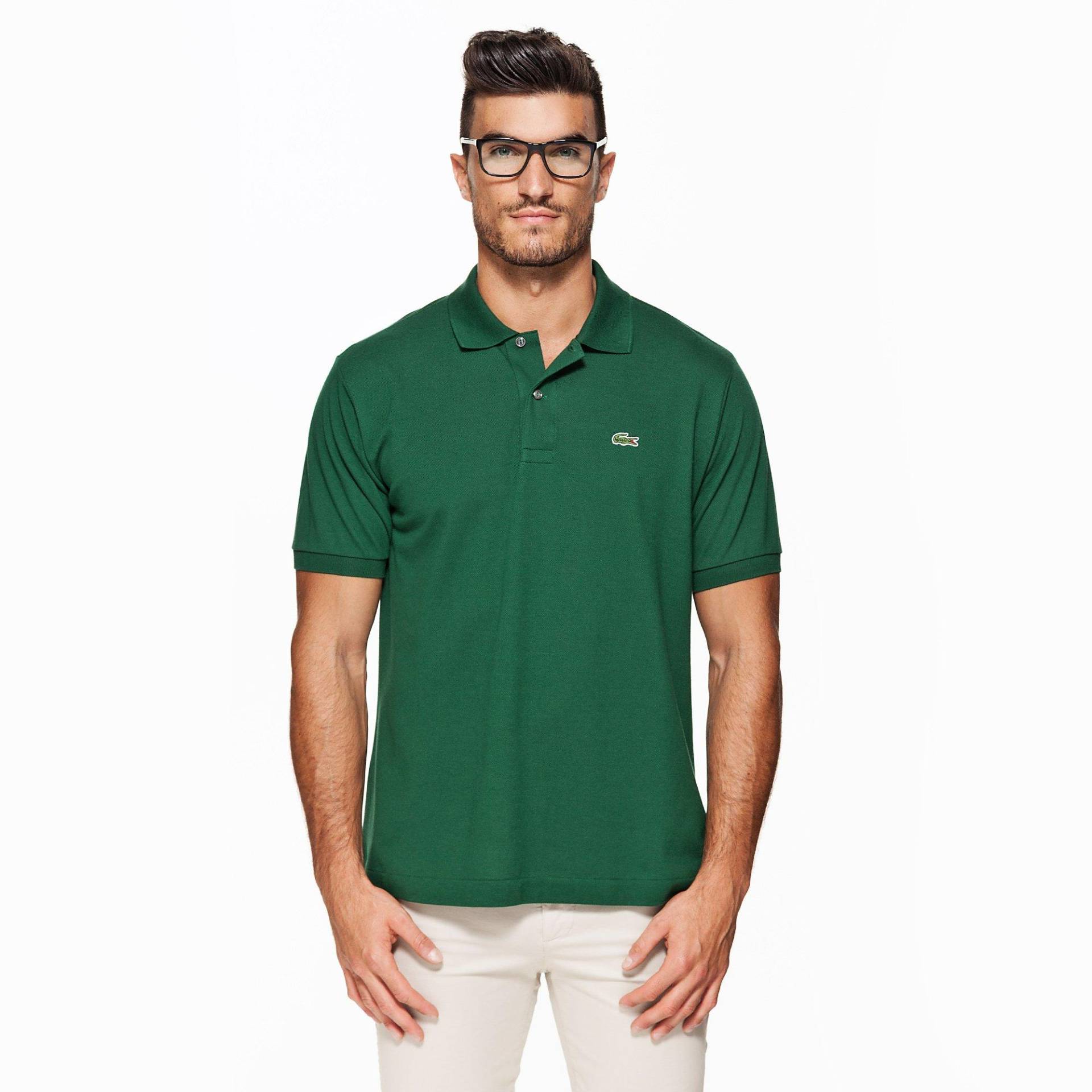 Poloshirt Classic Fit, Kurzarm Herren Grün T7 von LACOSTE