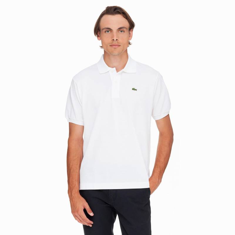 Poloshirt Classic Fit, Kurzarm Herren Weiss T2 von LACOSTE