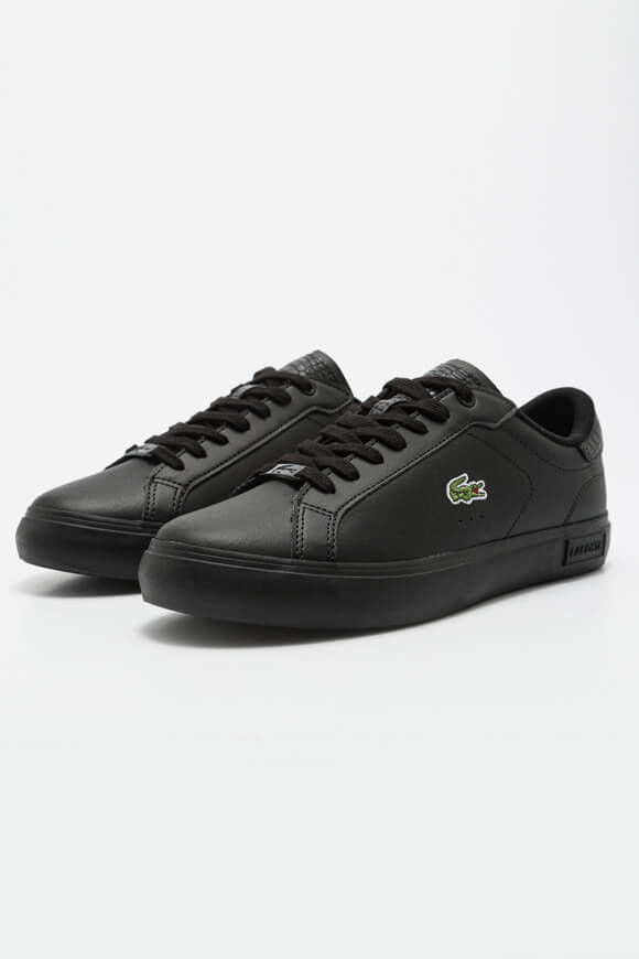 Lacoste Powercourt Sneaker | Black | Herren  | EU40.5 von Lacoste