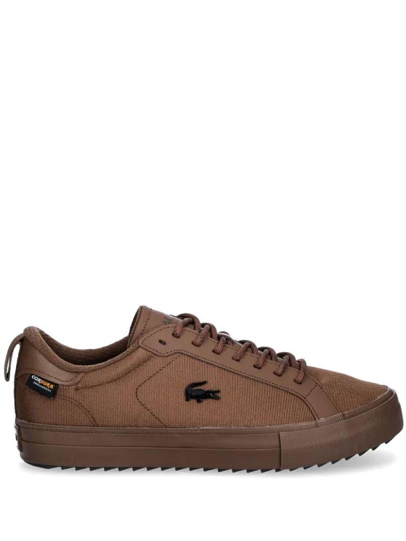 Lacoste Powercourt sneakers - Brown von Lacoste