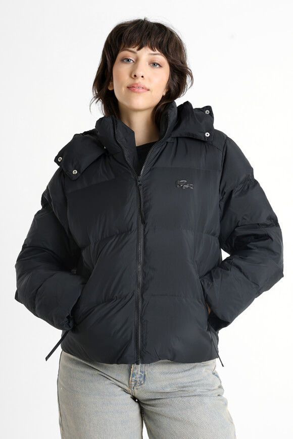 Lacoste Puffer Daunenjacke | Black | Damen  | 36 von Lacoste