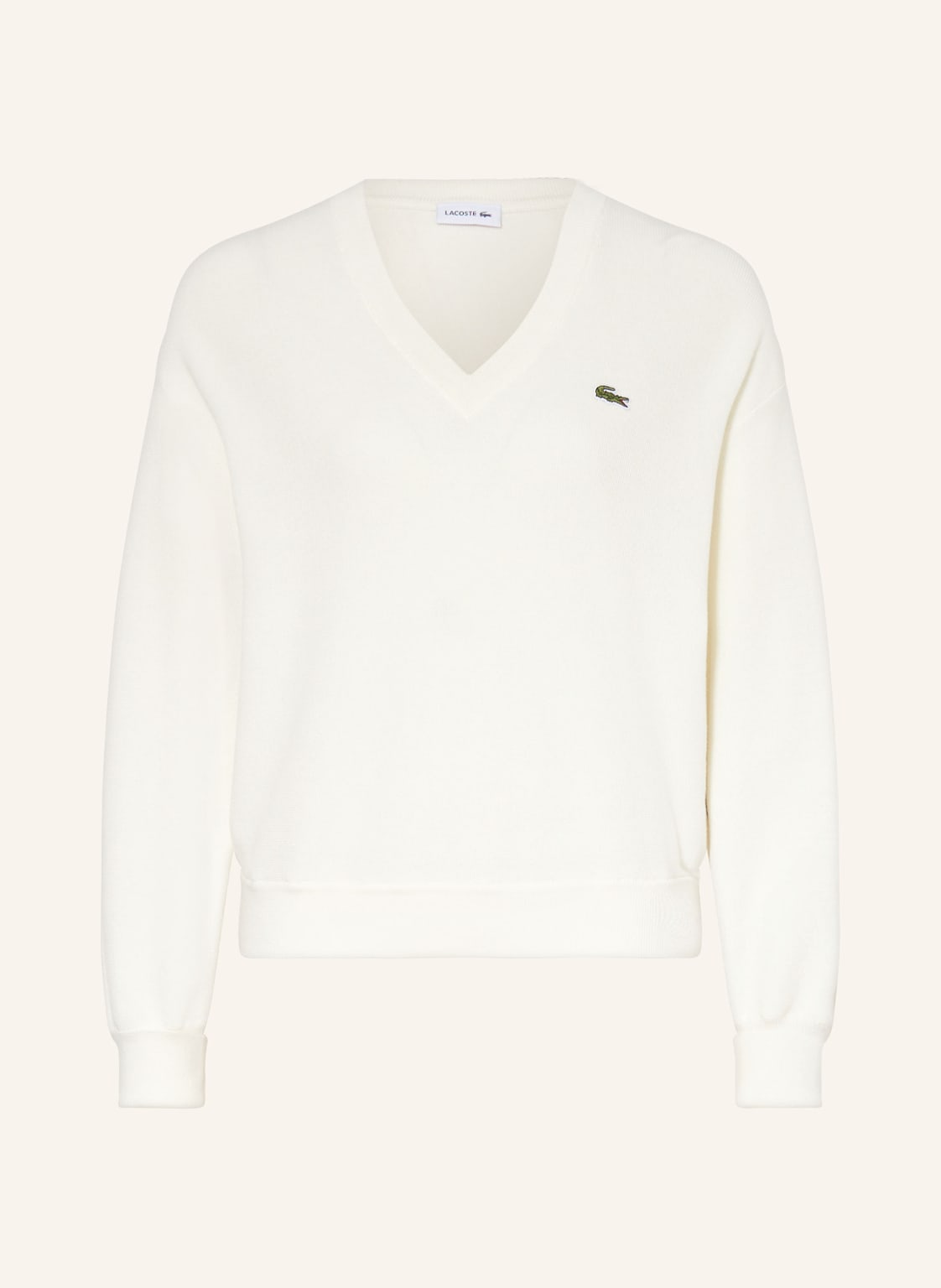 Lacoste Pullover weiss von Lacoste