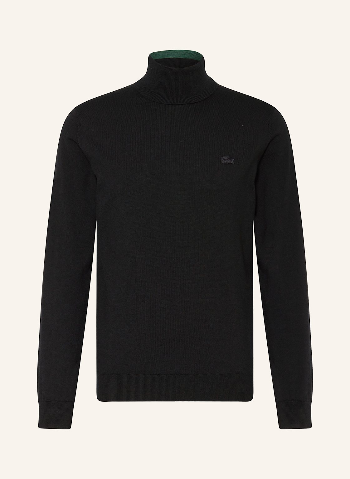 Lacoste Rollkragenpullover schwarz von Lacoste