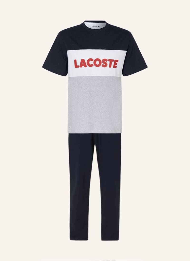 Lacoste Schlafanzug blau von Lacoste