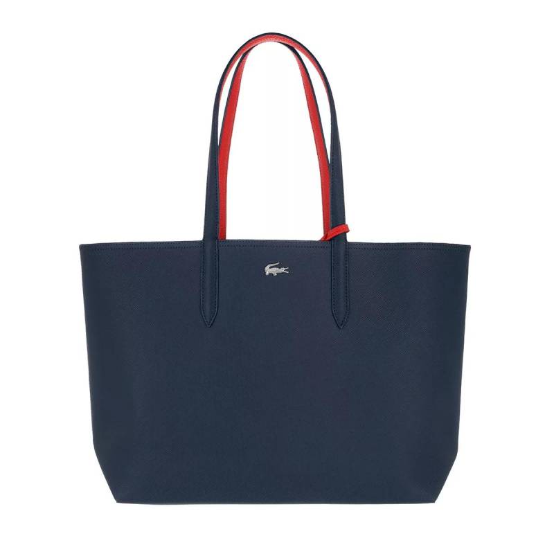 Lacoste Schultertasche - Anna Shopping Bag - Gr. unisize - in Blau - für Damen von Lacoste