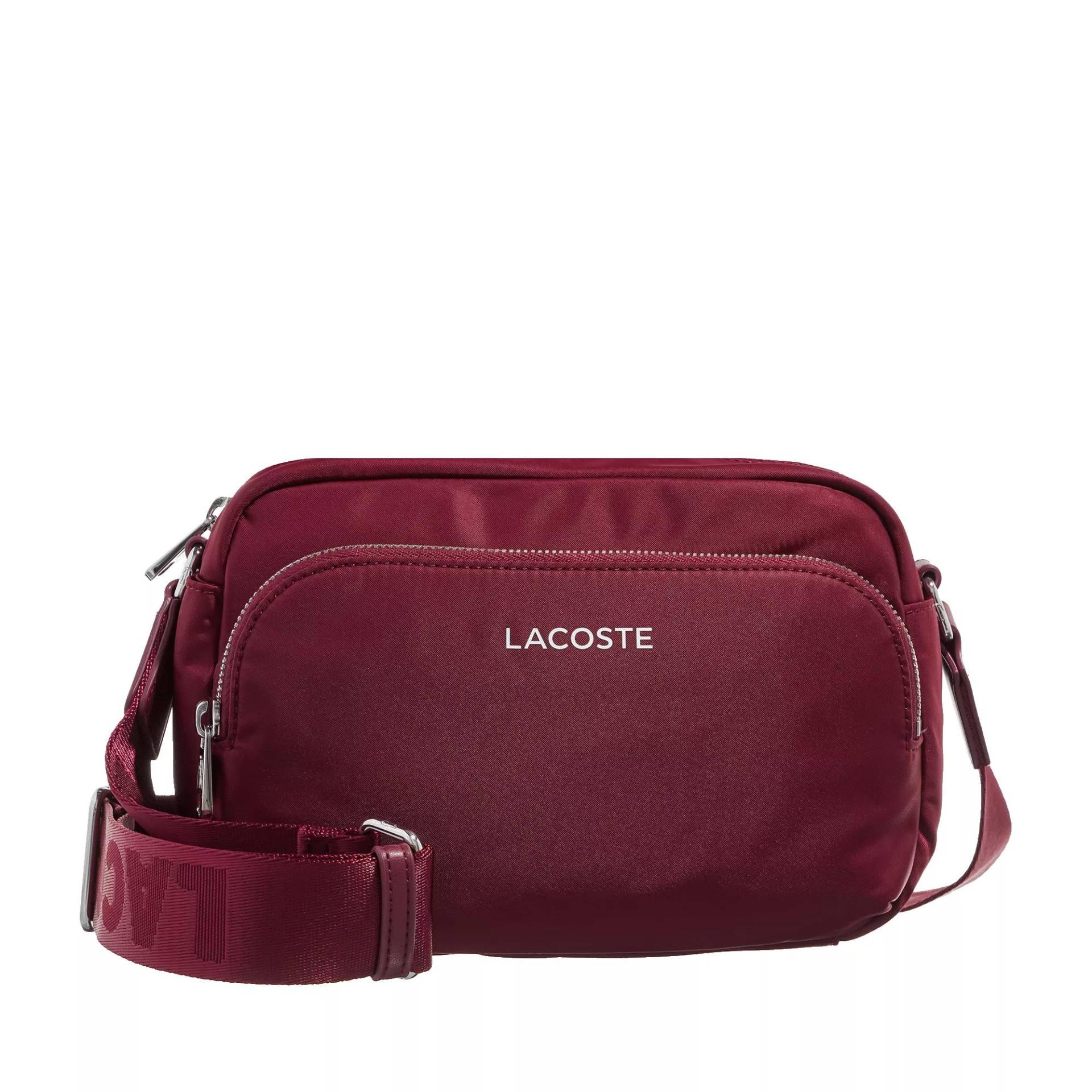 Lacoste Schultertasche - Crossover Bag - Gr. unisize - in Rot - für Damen von Lacoste