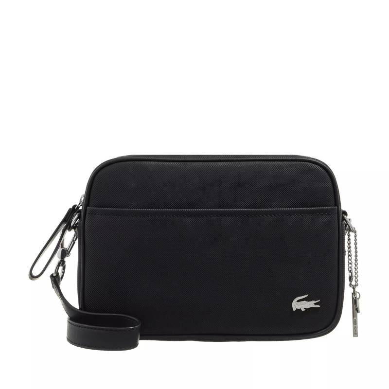 Lacoste Schultertasche - Daily Lifestyle Crossover Bag - Gr. unisize - in Schwarz - für Damen von Lacoste