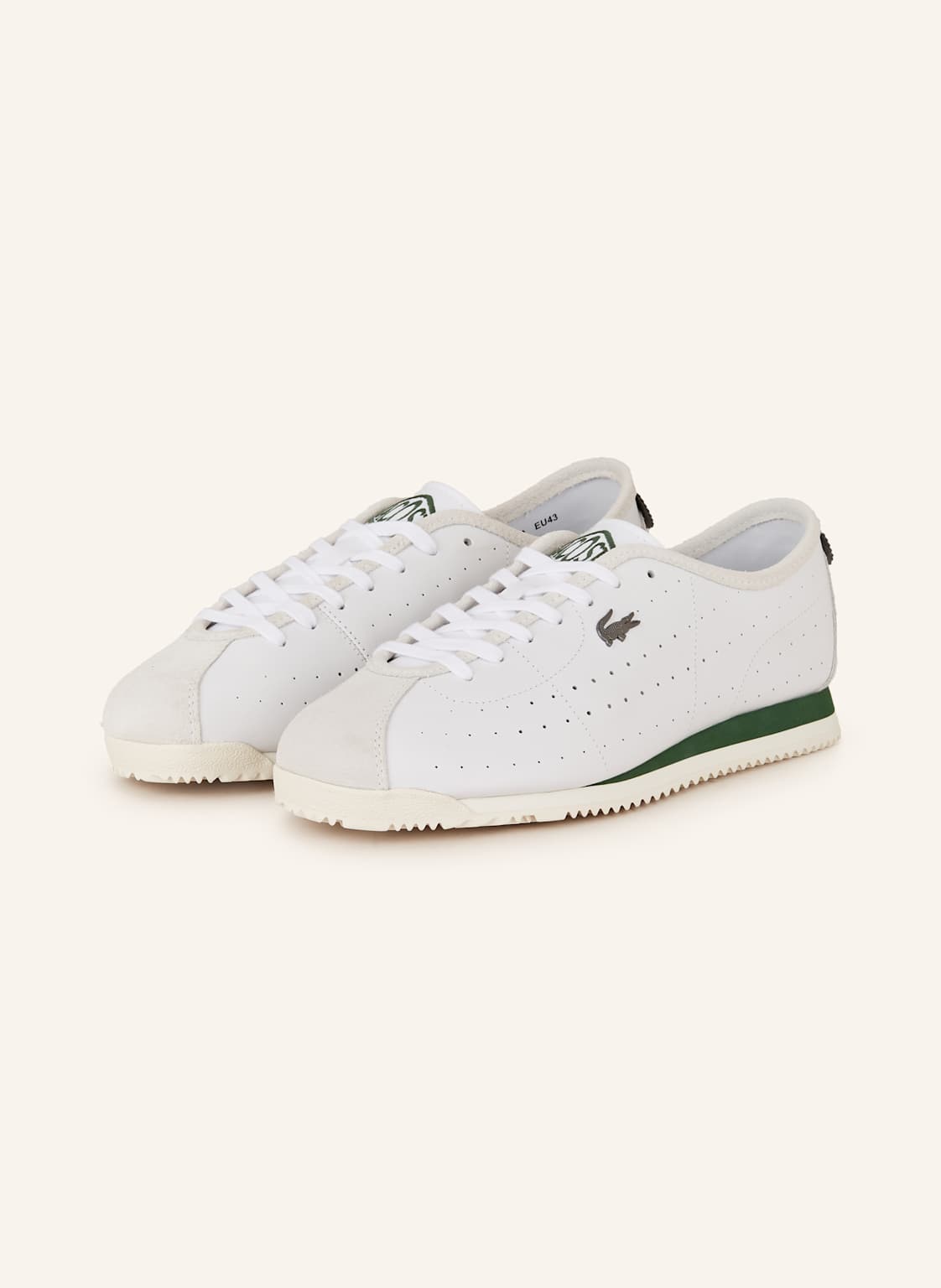 Lacoste Sneaker Club Low weiss von Lacoste