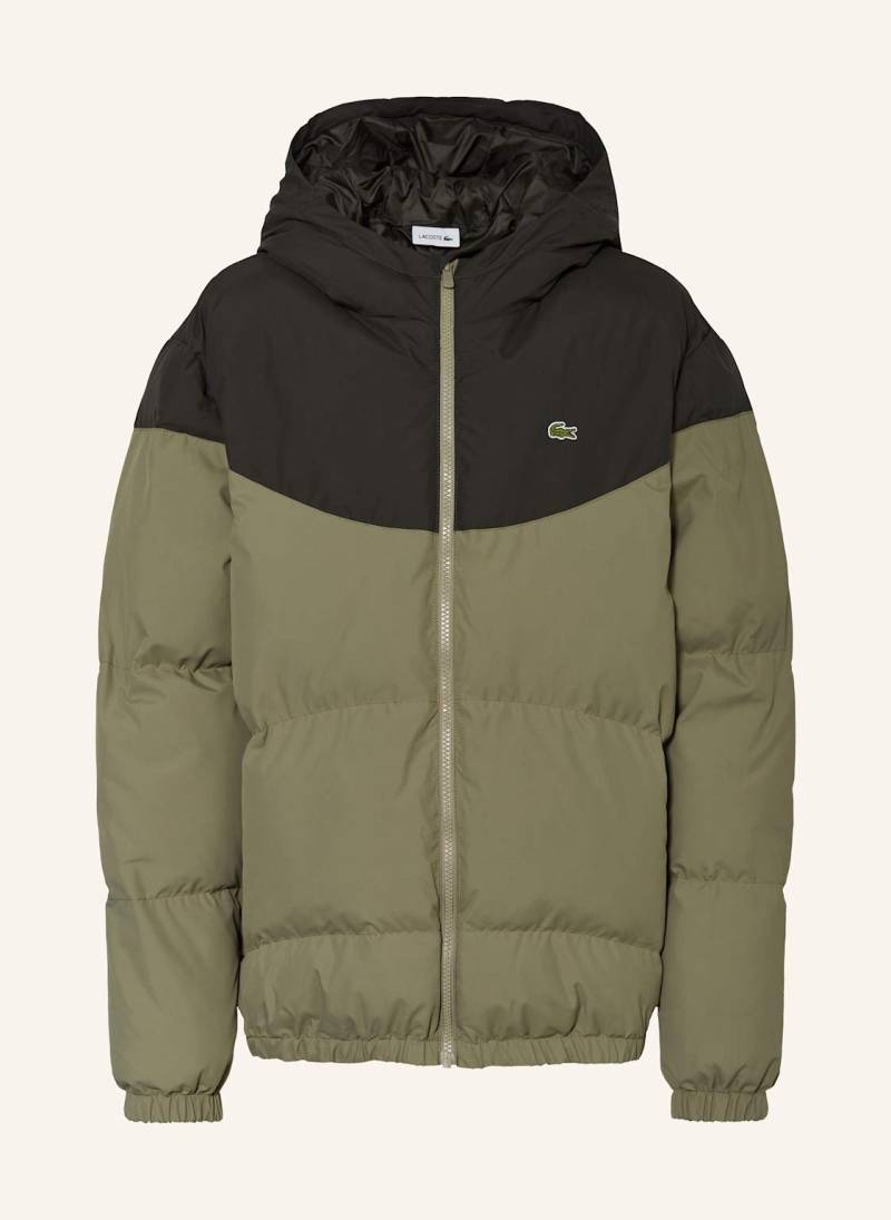 Lacoste Steppjacke gruen von Lacoste