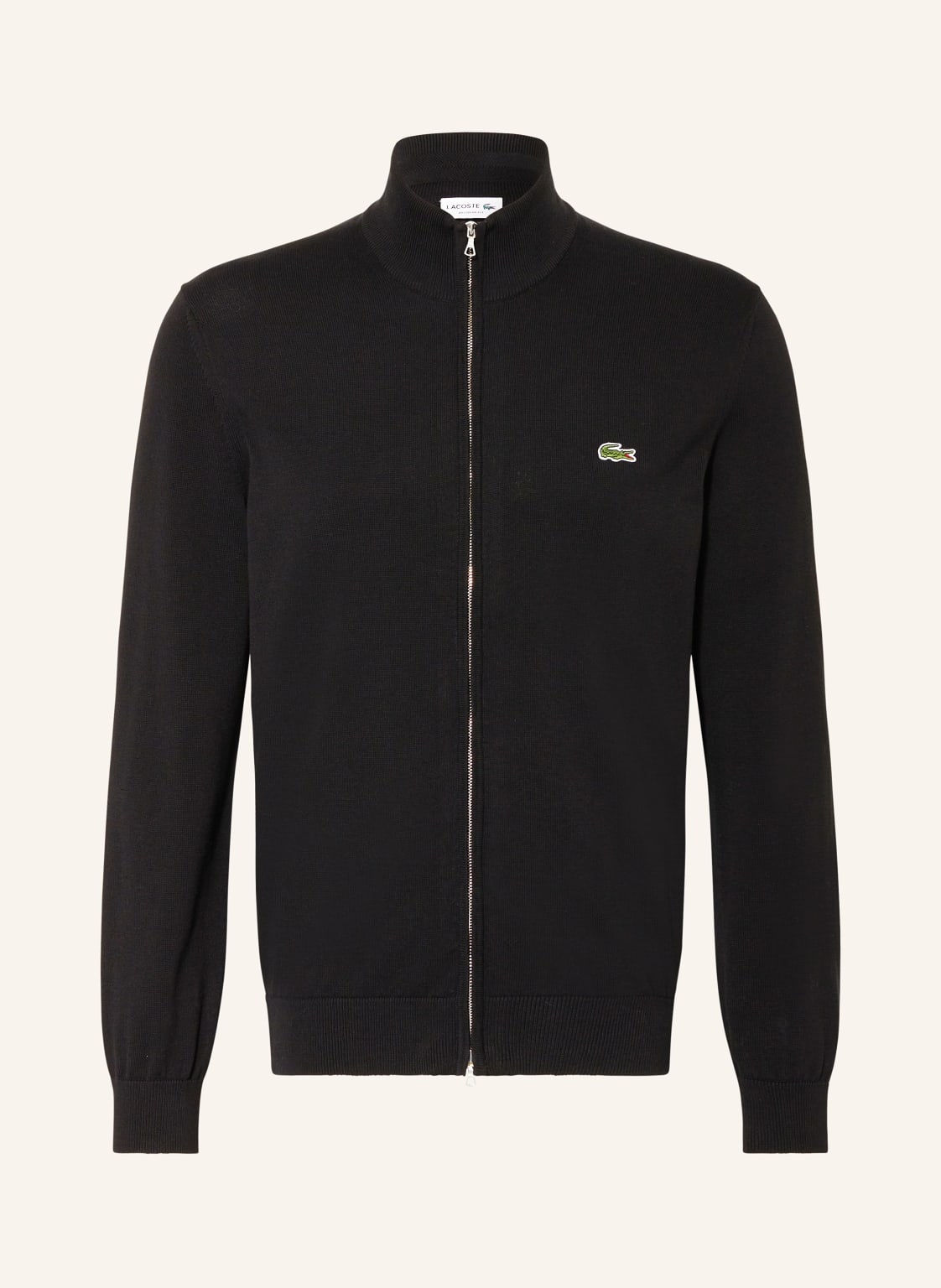 Lacoste Strickjacke schwarz von Lacoste