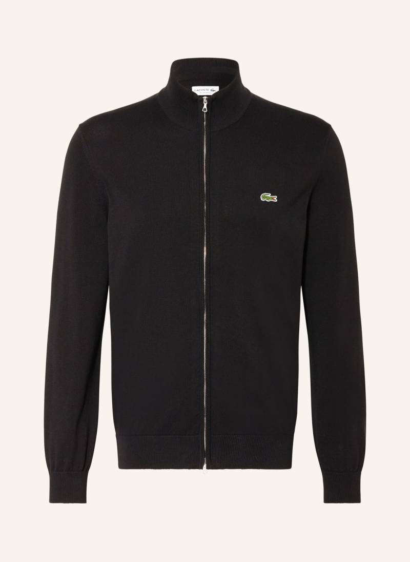 Lacoste Strickjacke schwarz von Lacoste