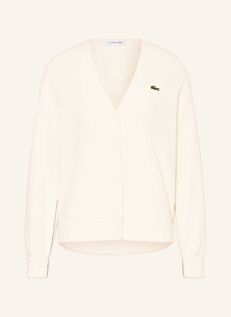 Lacoste Strickjacke weiss von Lacoste