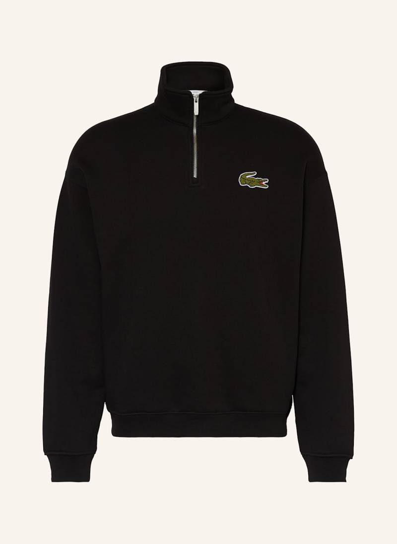 Lacoste Sweat-Troyer schwarz von Lacoste