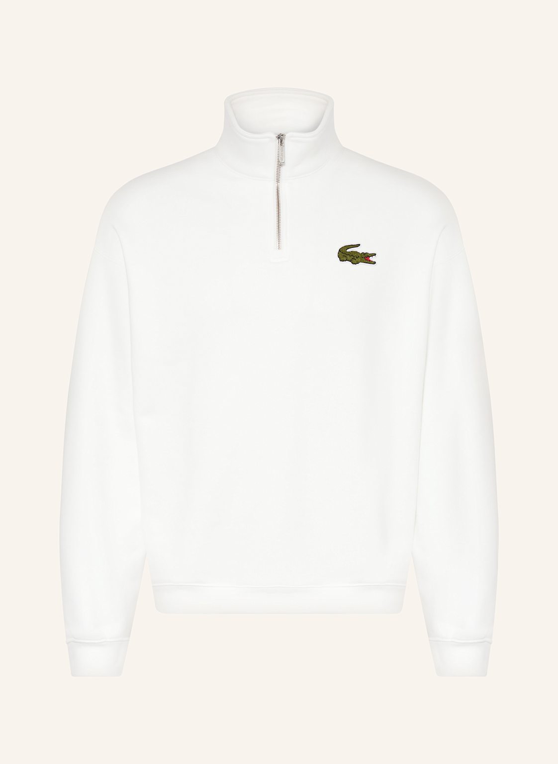 Lacoste Sweat-Troyer weiss von Lacoste