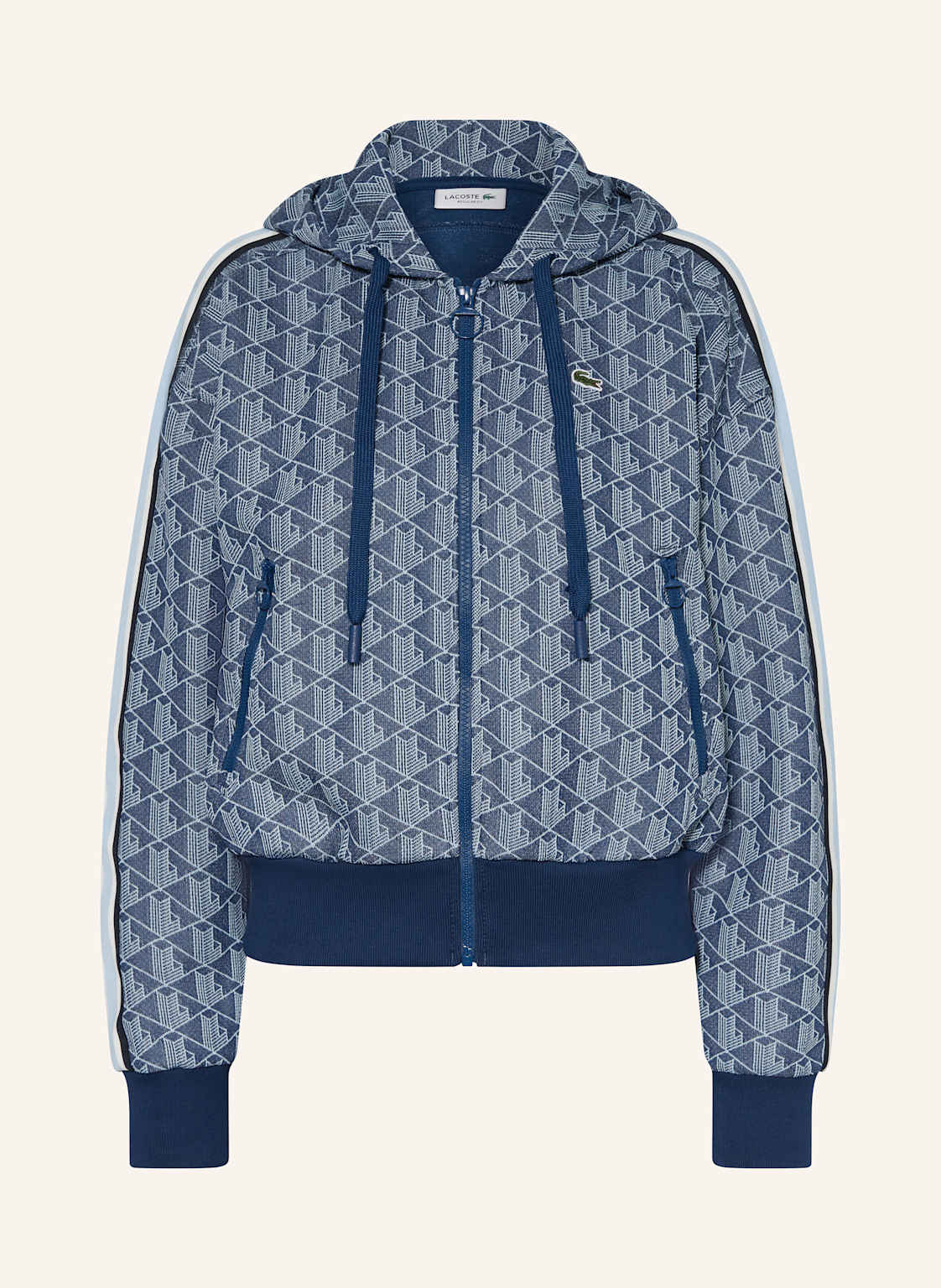 Lacoste Sweatjacke blau von Lacoste