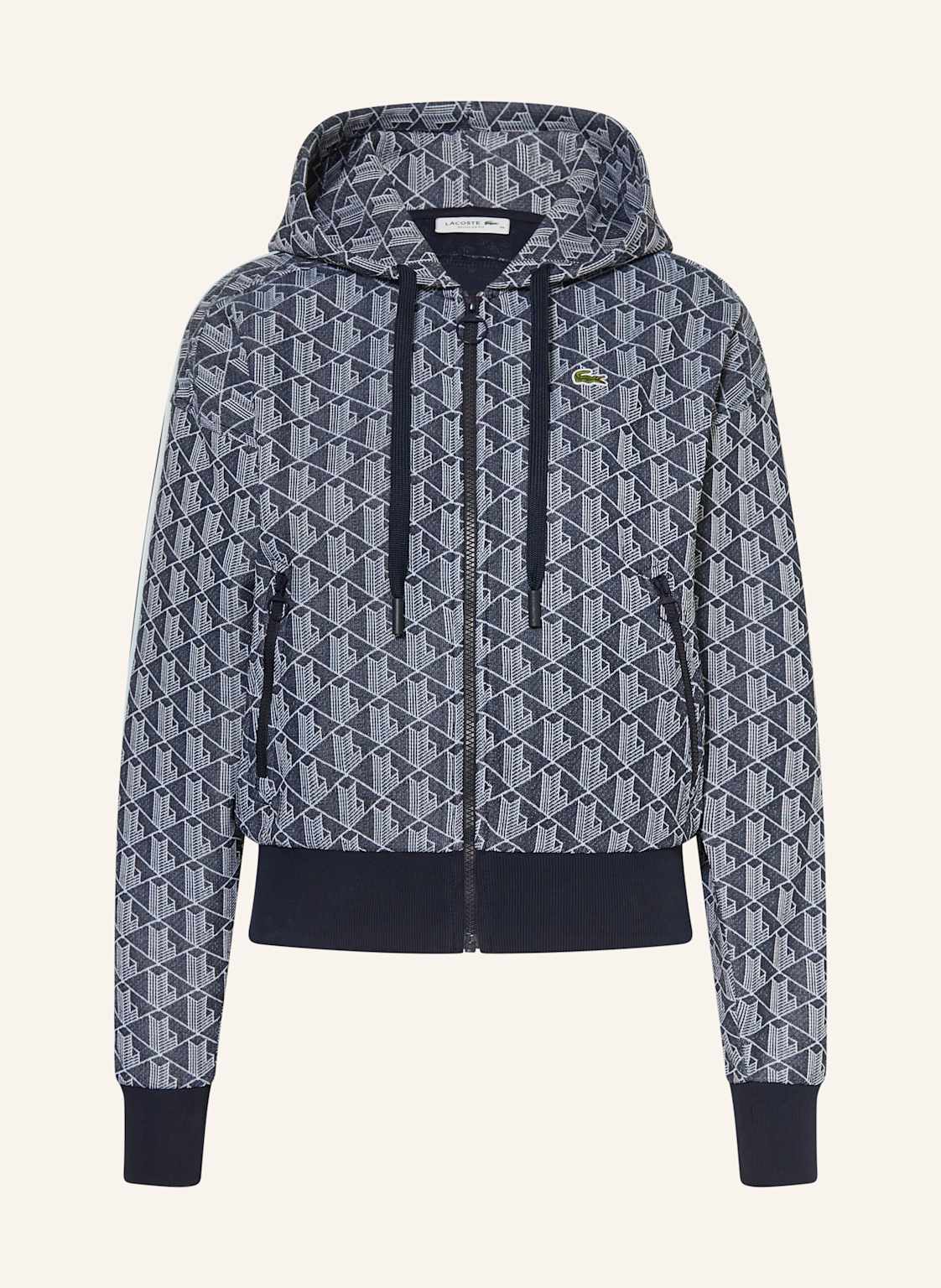 Lacoste Sweatjacke blau von Lacoste