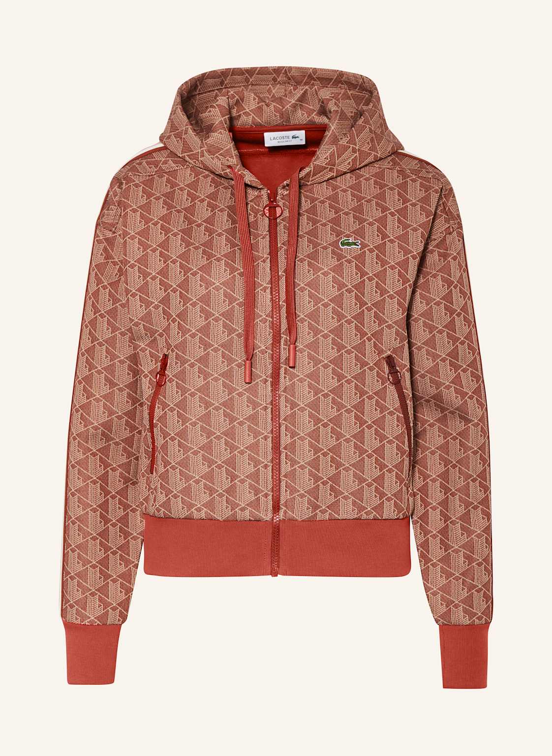 Lacoste Sweatjacke rot Lacoste Sweatjacke rot von Lacoste