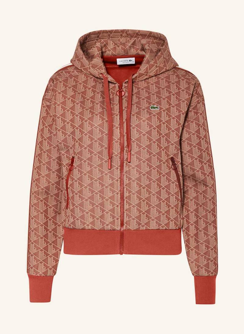 Lacoste Sweatjacke rot von Lacoste