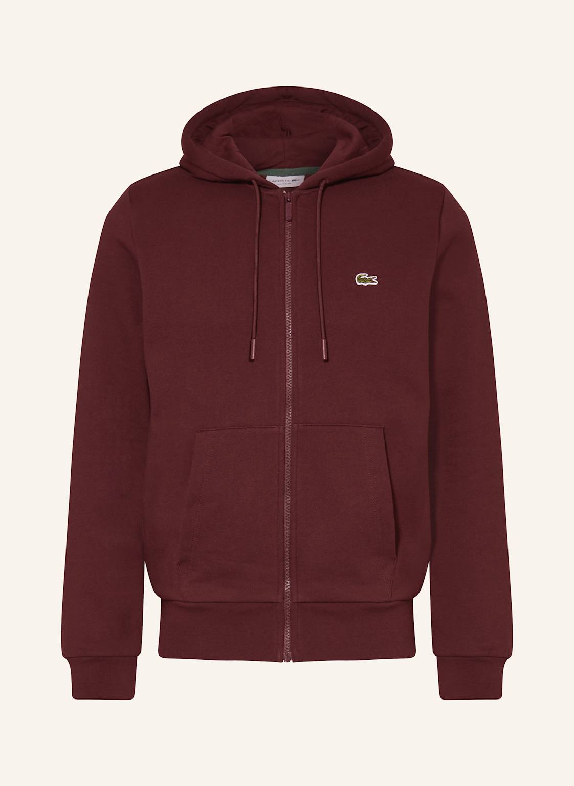 Lacoste Sweatjacke rot von Lacoste