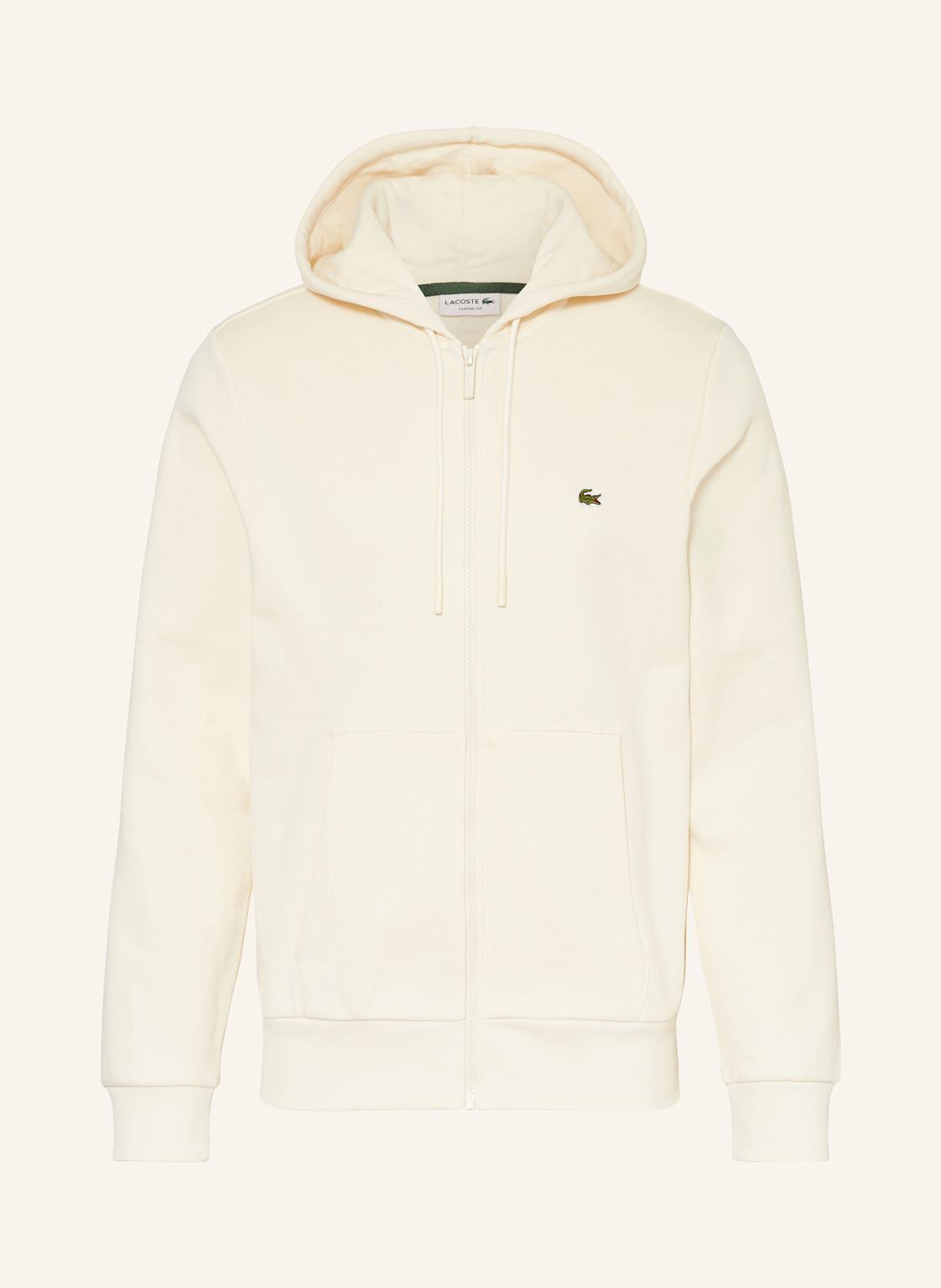 Lacoste Sweatjacke weiss von Lacoste