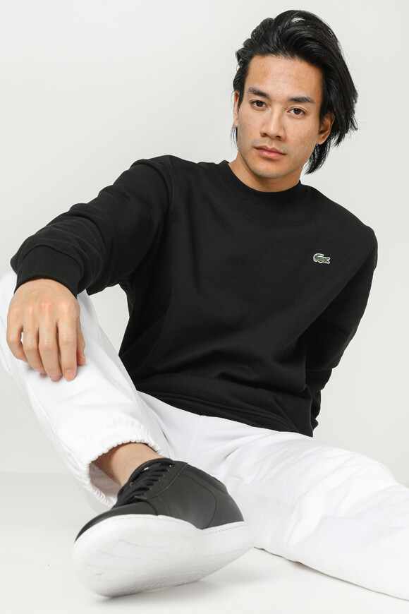 Lacoste Sweatshirt | Black | Herren  | XS von Lacoste