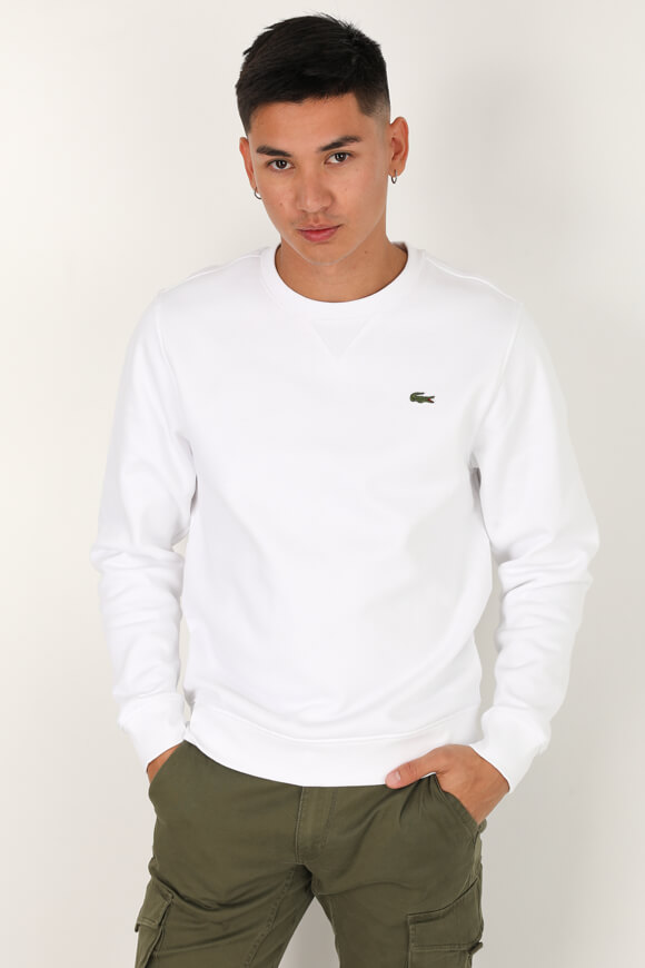 Lacoste Sweatshirt | White | Herren  | S von Lacoste