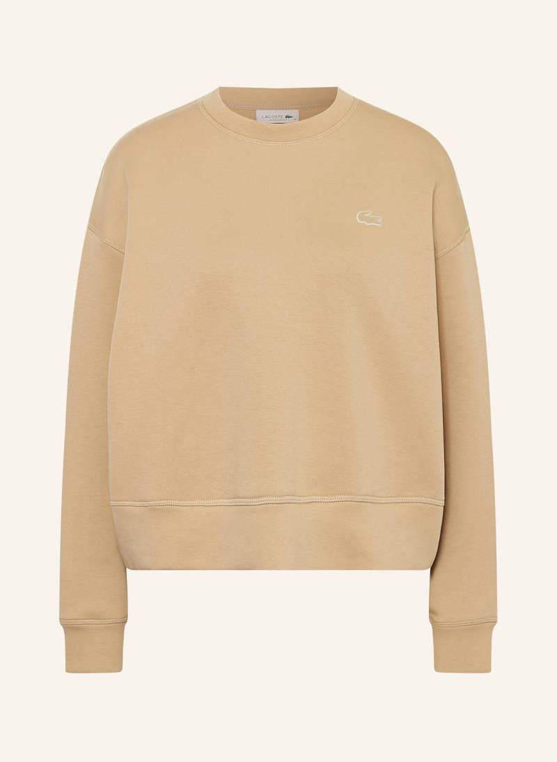 Lacoste Sweatshirt beige von Lacoste