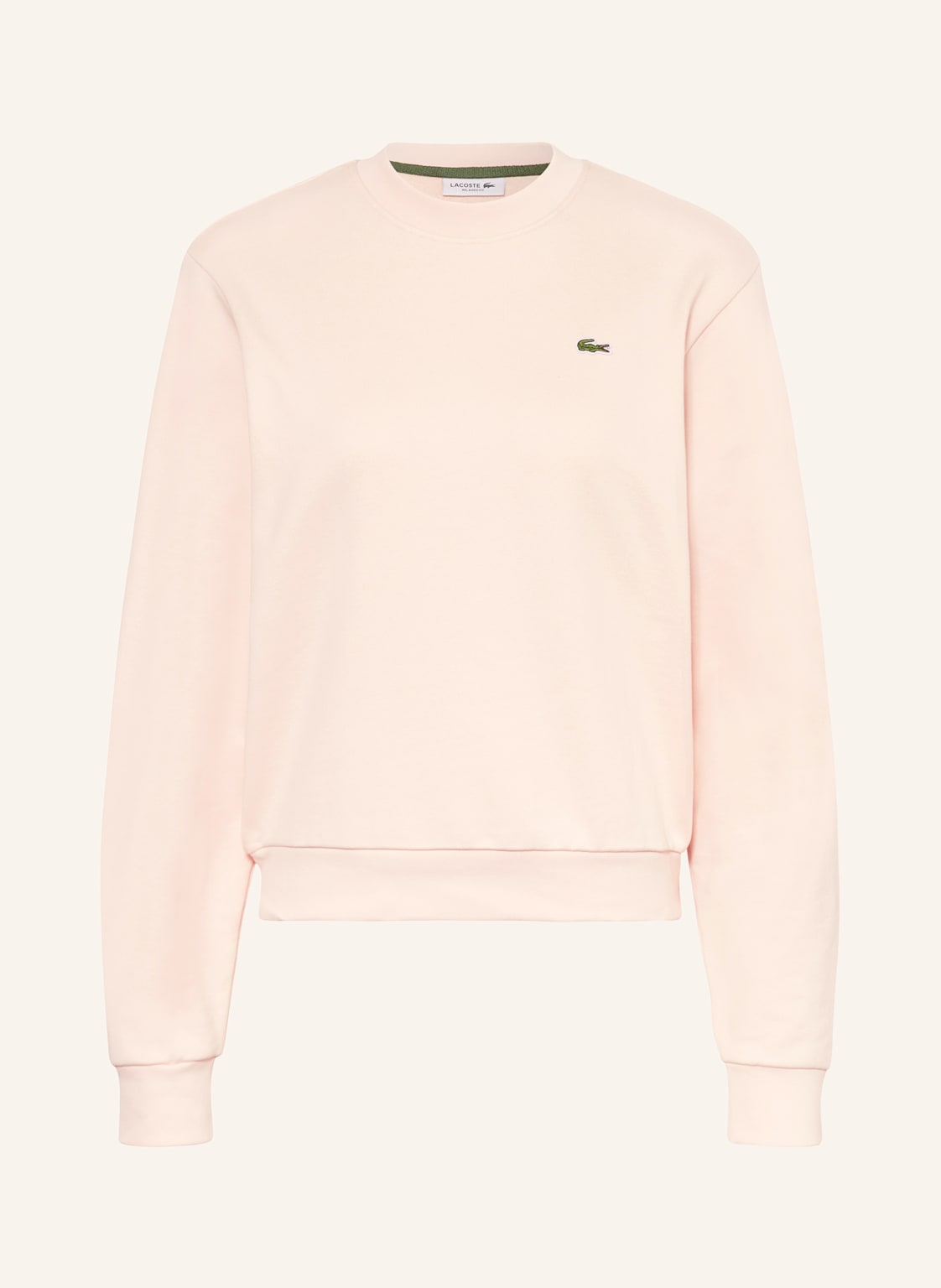 Lacoste Sweatshirt rosa von Lacoste