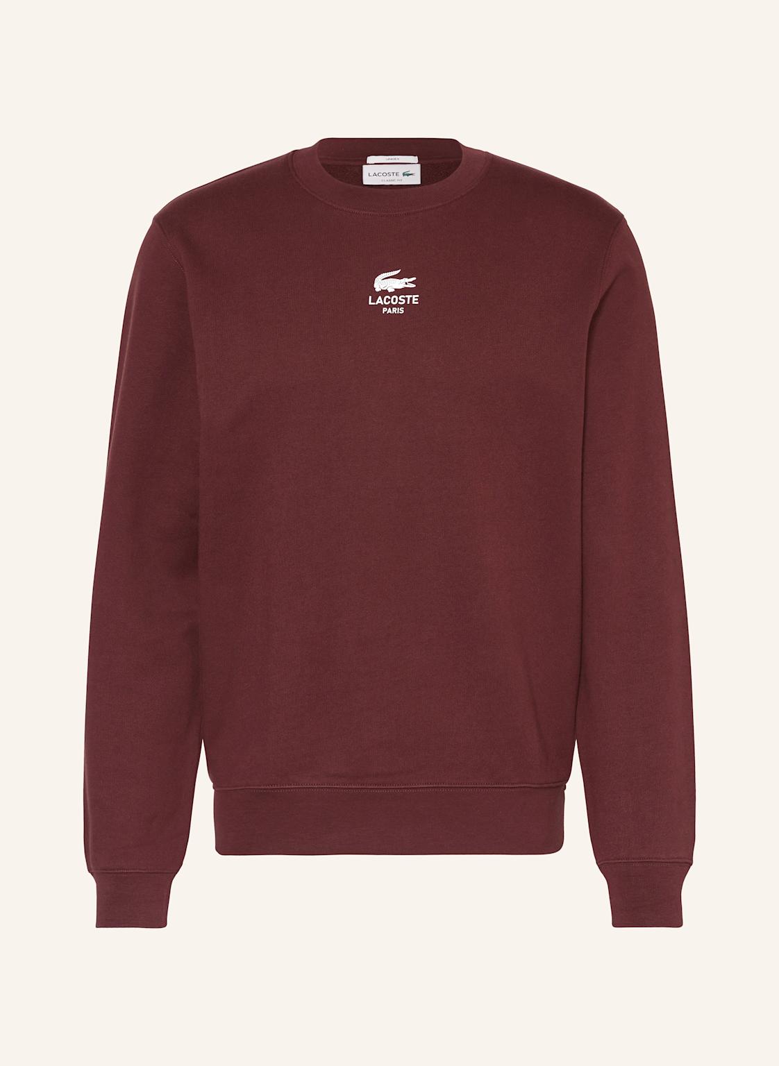 Lacoste Sweatshirt rot von Lacoste