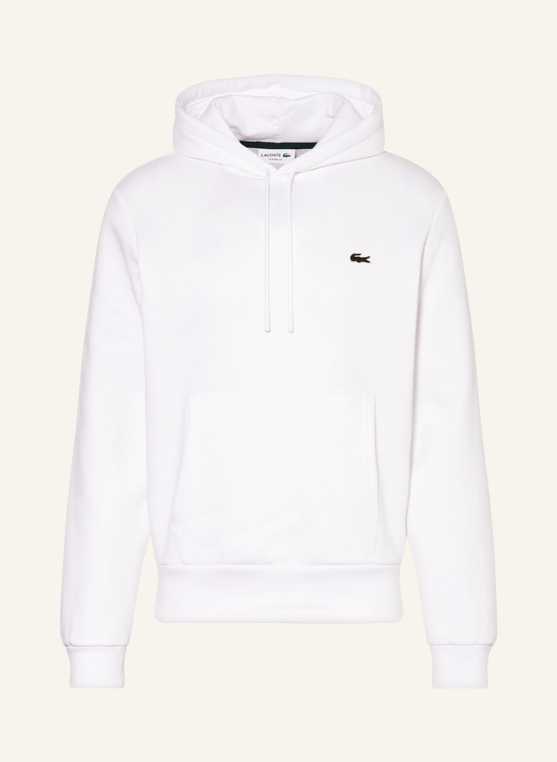 Lacoste Hoodie weiss von Lacoste