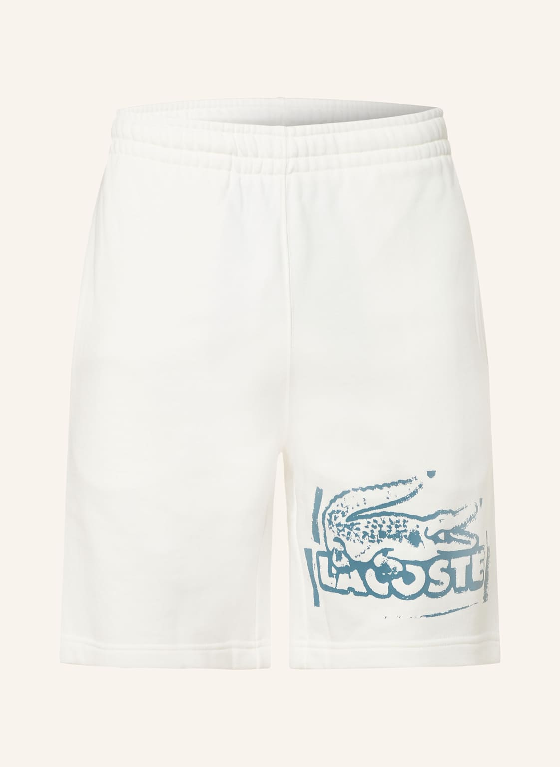 Lacoste Sweatshorts weiss von Lacoste