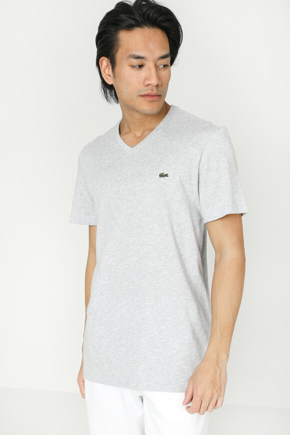 Lacoste T-Shirt | Light Grey Heather | Herren  | L von Lacoste