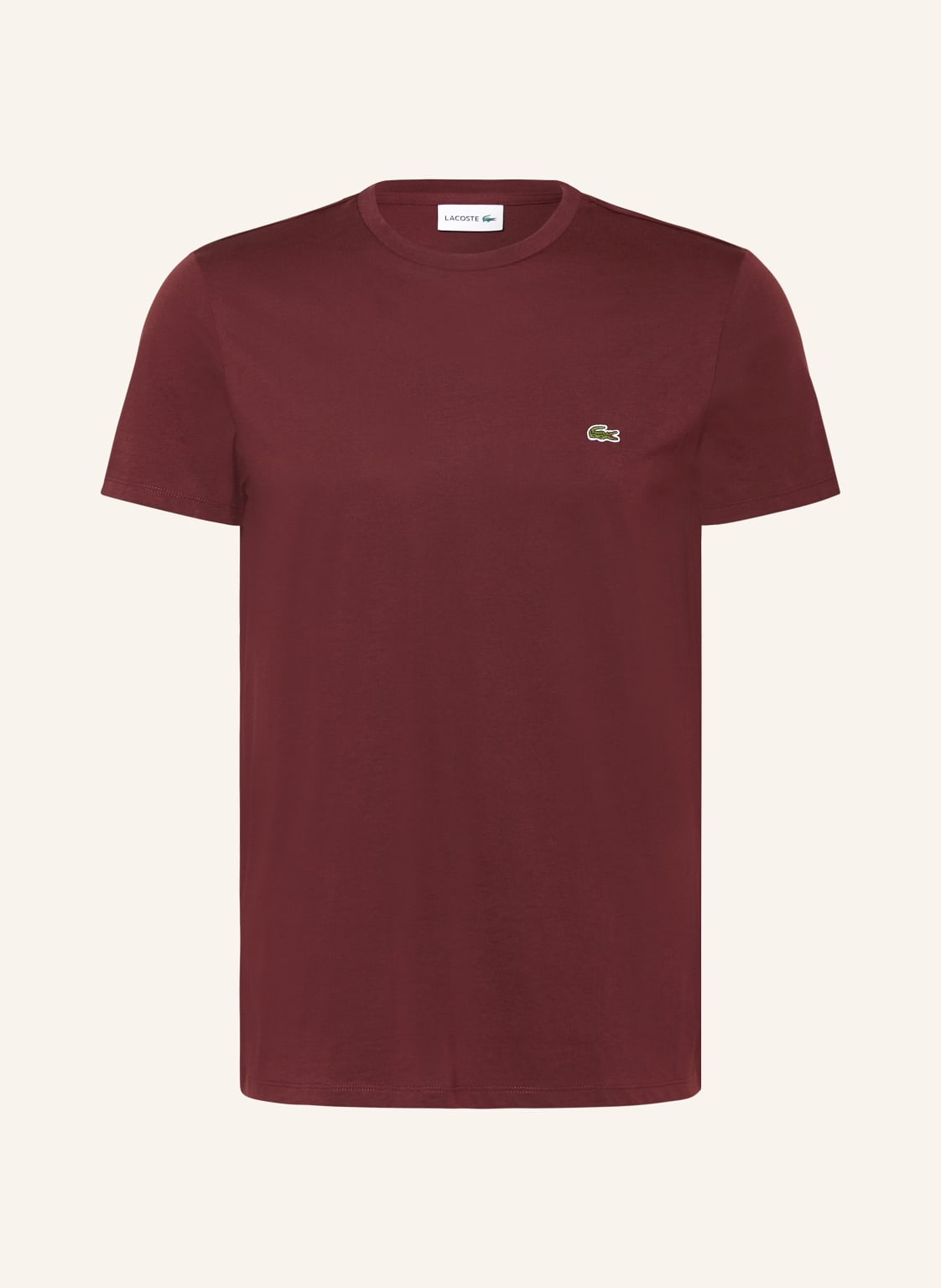 Lacoste T-Shirt braun von Lacoste