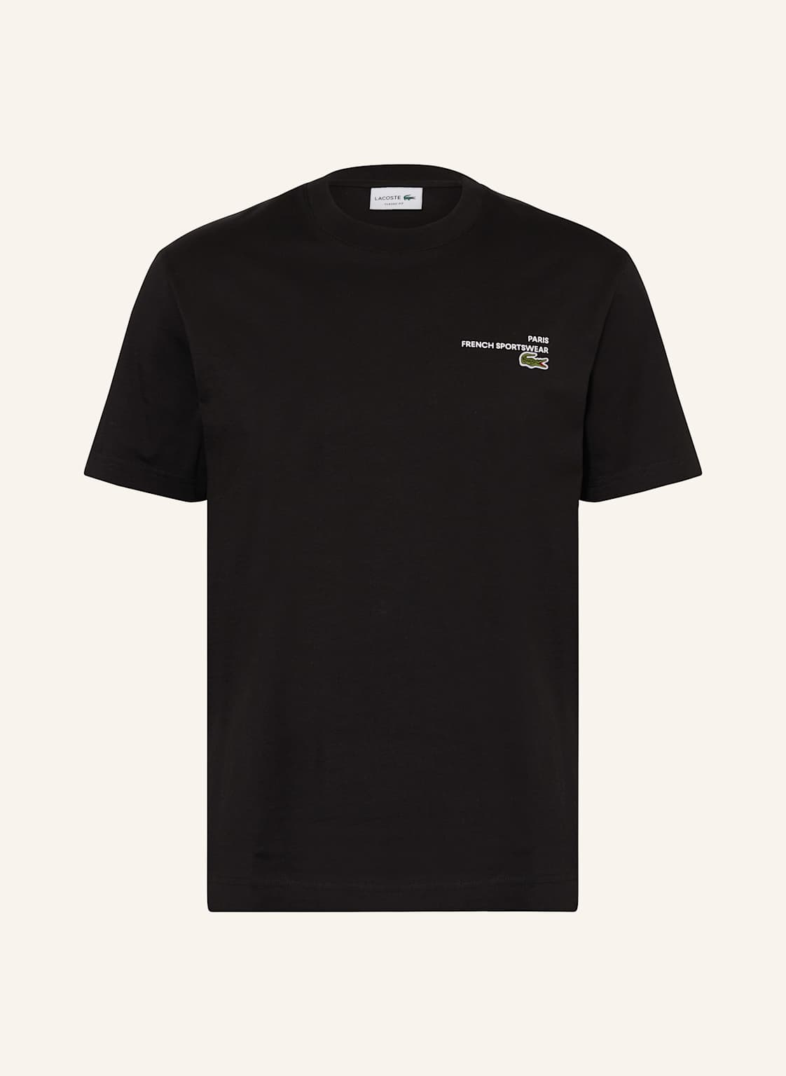 Lacoste T-Shirt schwarz von Lacoste