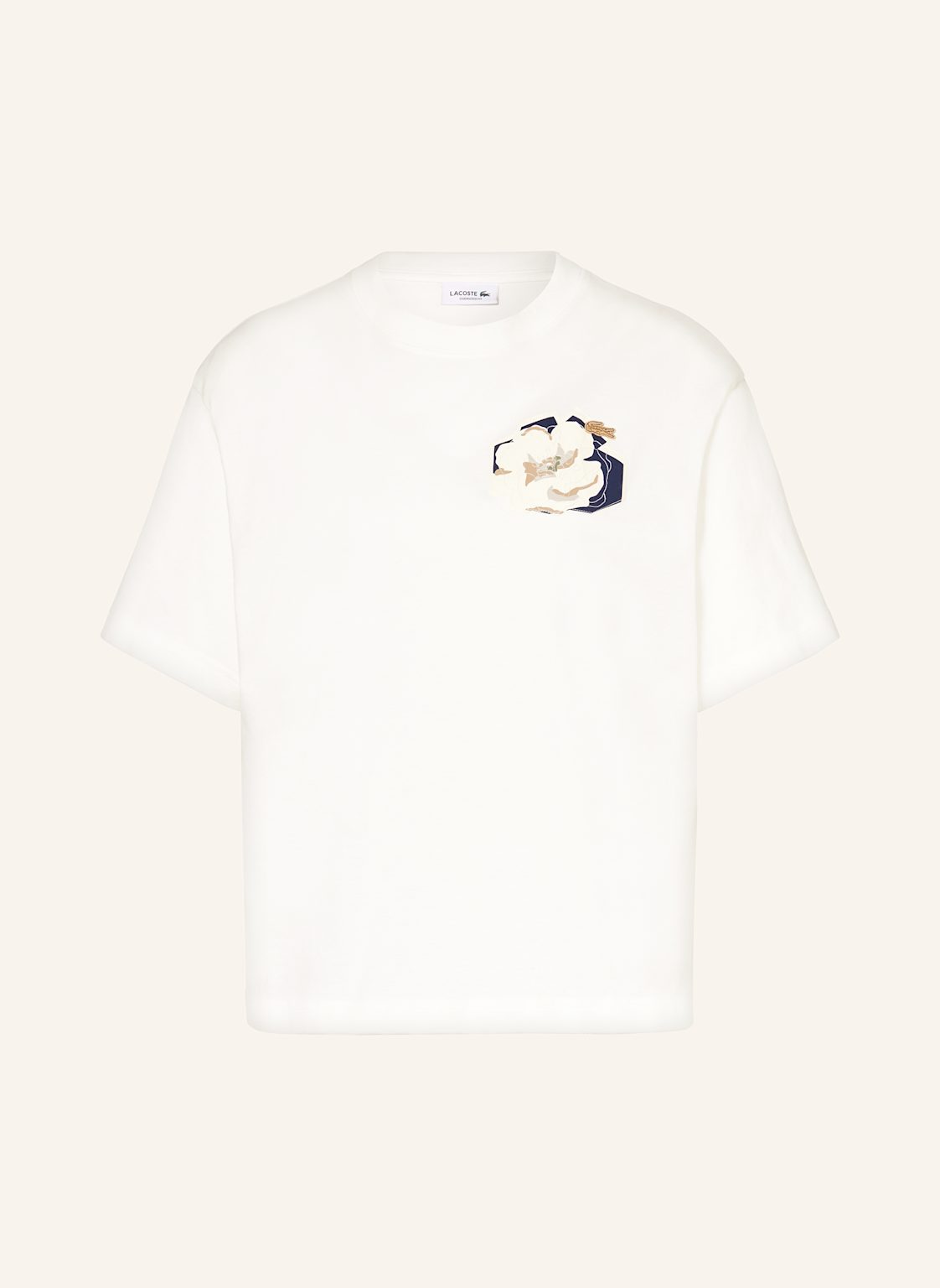 Lacoste T-Shirt weiss von Lacoste