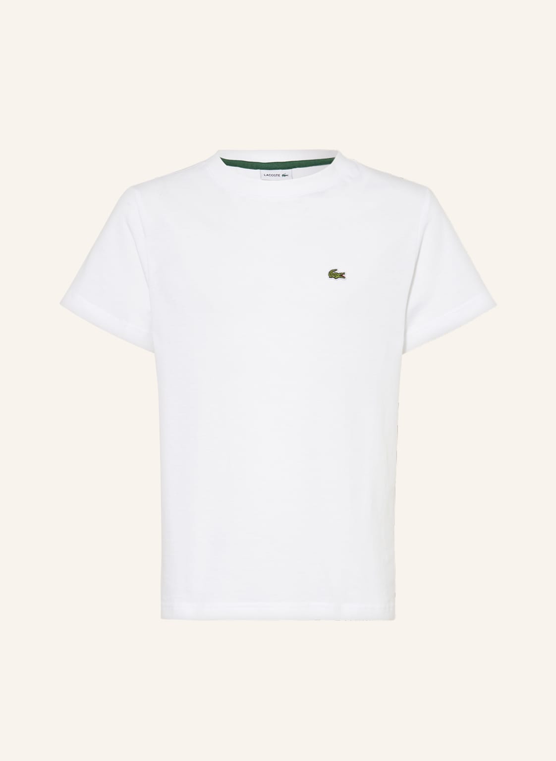 Lacoste T-Shirt weiss von Lacoste