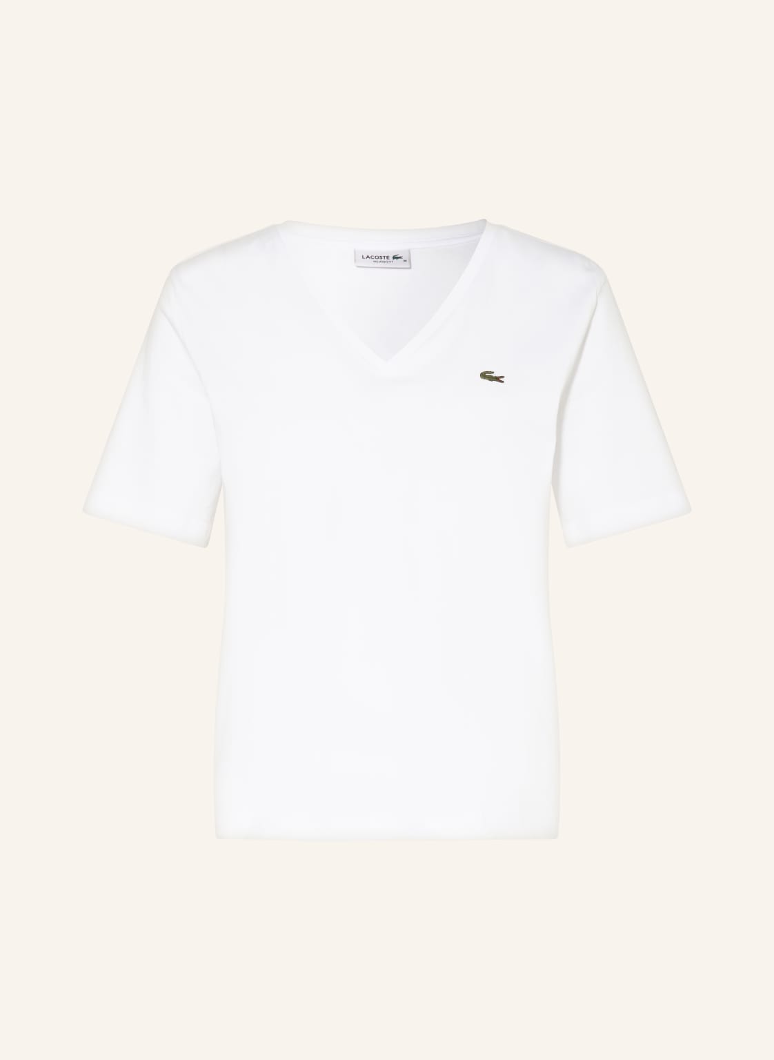 Lacoste T-Shirt weiss von Lacoste