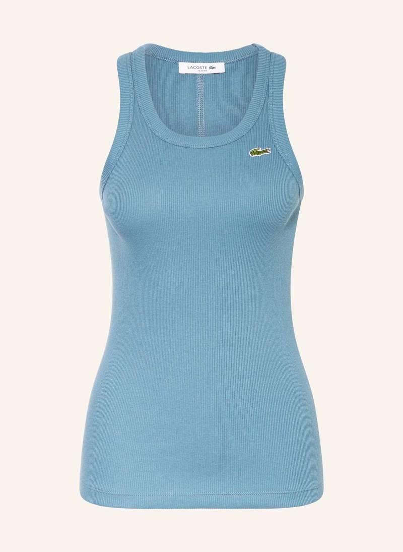 Lacoste Top blau von Lacoste