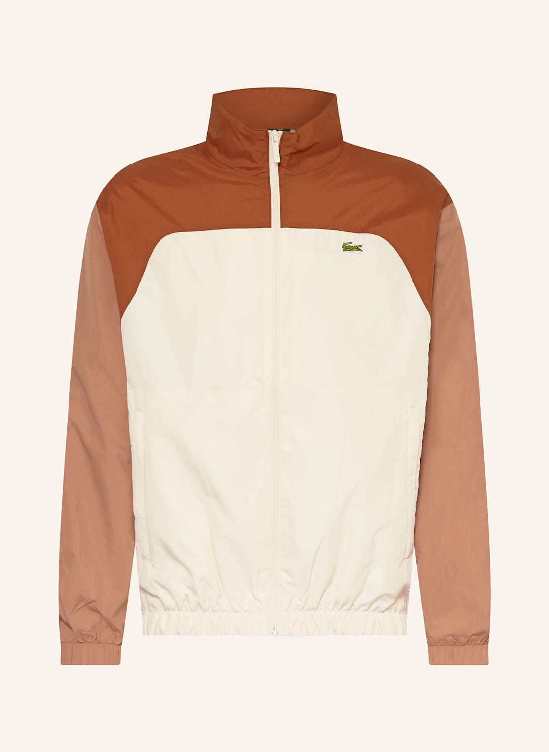 Lacoste Trainingsjacke beige von Lacoste