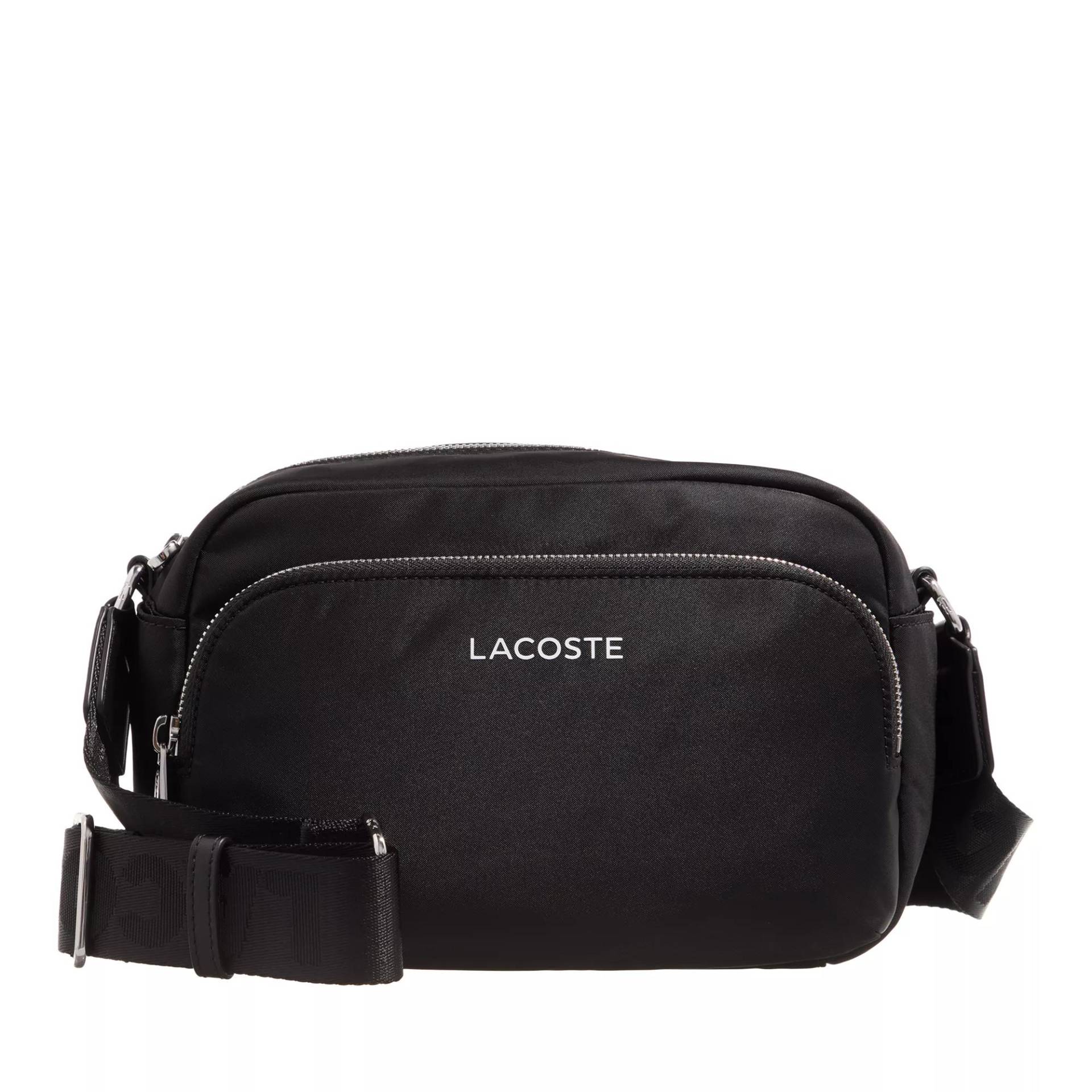 Lacoste Umhängetasche - Active Nylon Crossover Bag - Gr. unisize - in Schwarz - für Damen von Lacoste