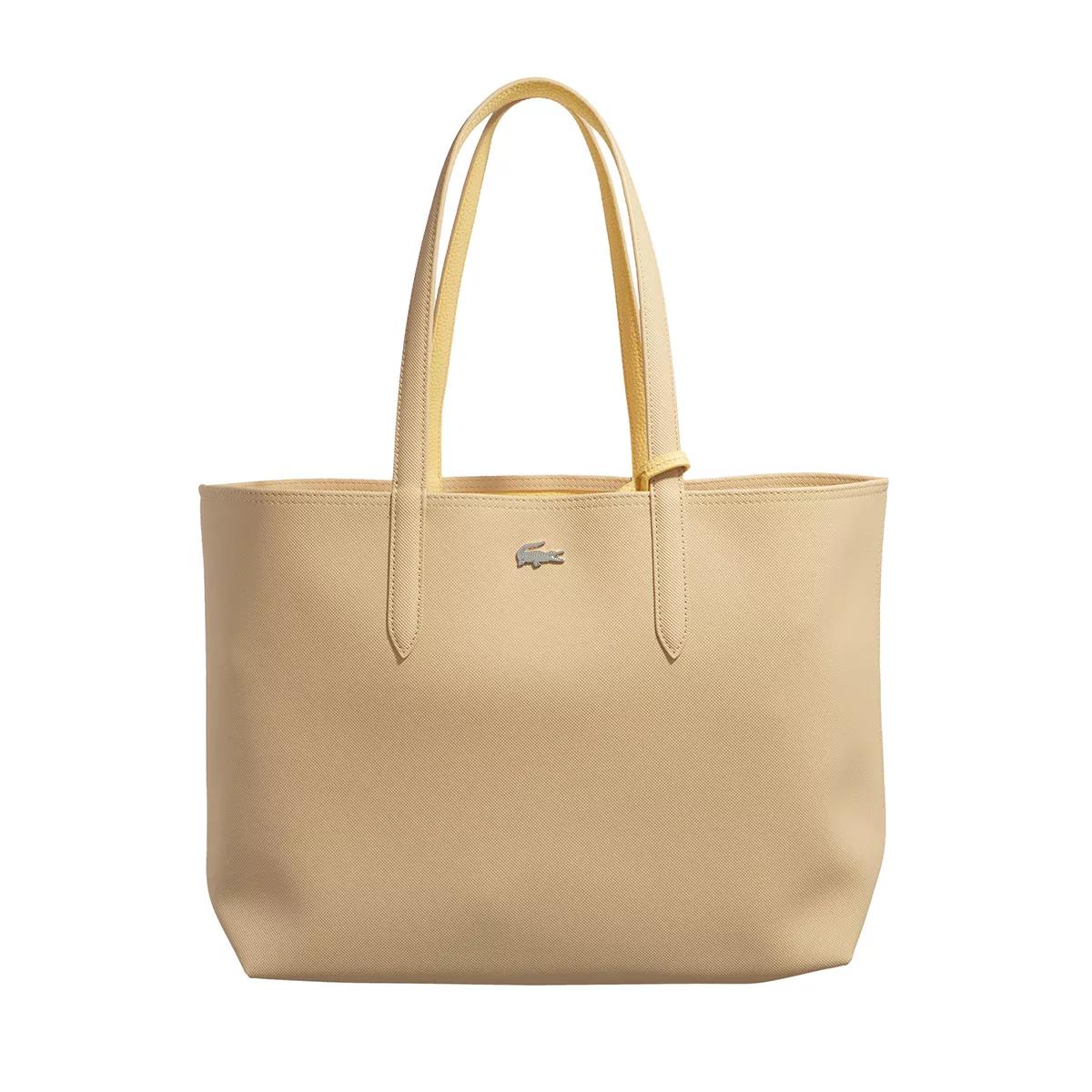 Lacoste Umhängetasche - Anna Shopping Bag - Gr. unisize - in Beige - für Damen von Lacoste