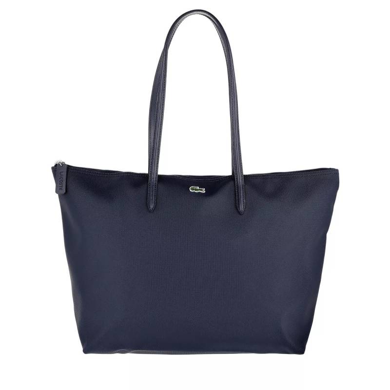 Lacoste Umhängetasche - L.12.12 Concept Shopping Bag - Gr. unisize - in Blau - für Damen von Lacoste