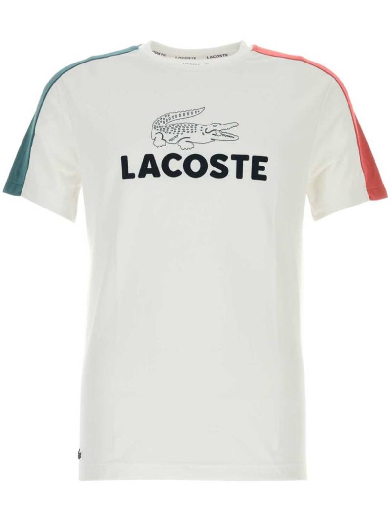 Lacoste colour-block T-shirt - White von Lacoste