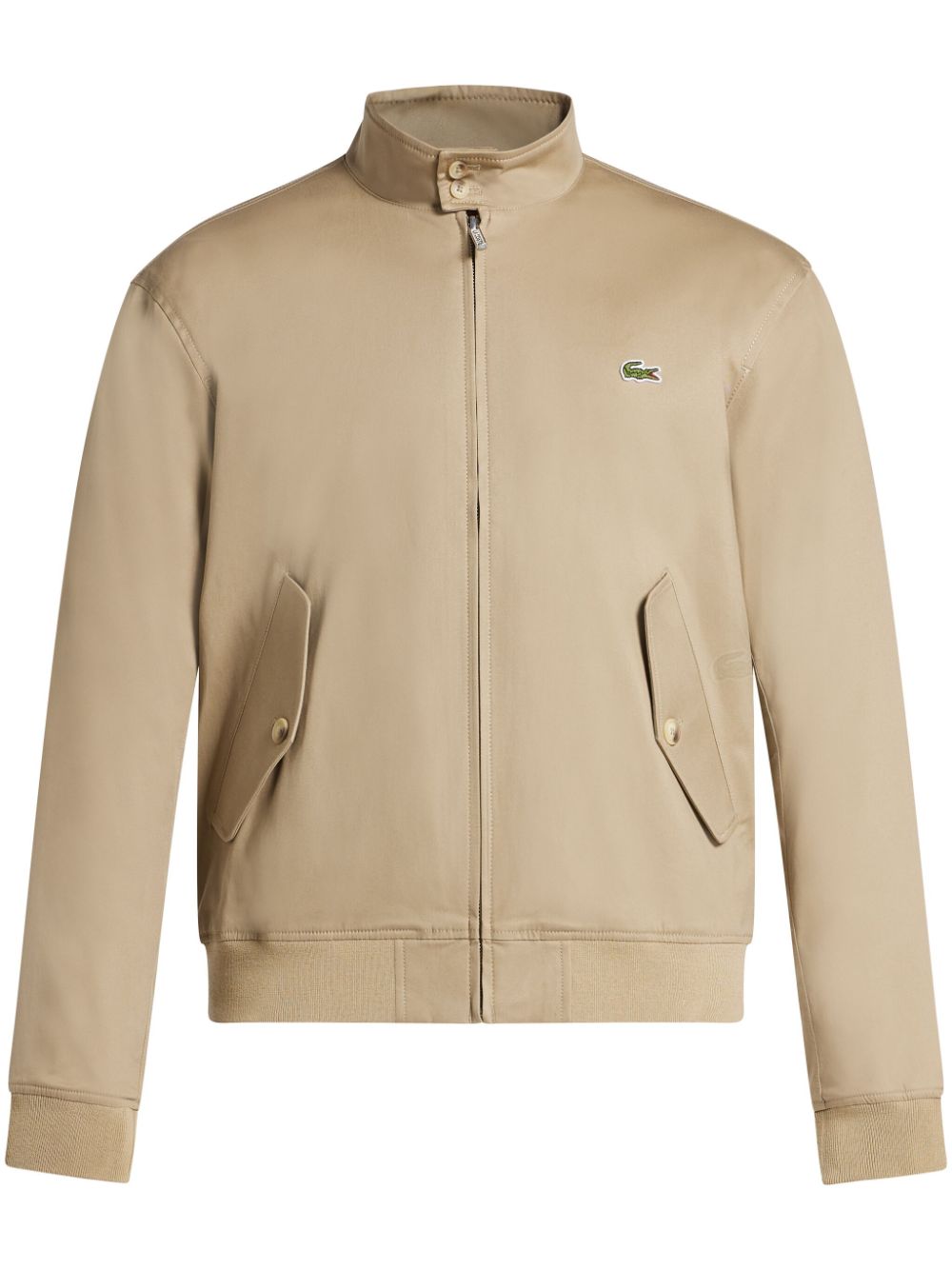 Lacoste cotton bomber jacket - Neutrals von Lacoste