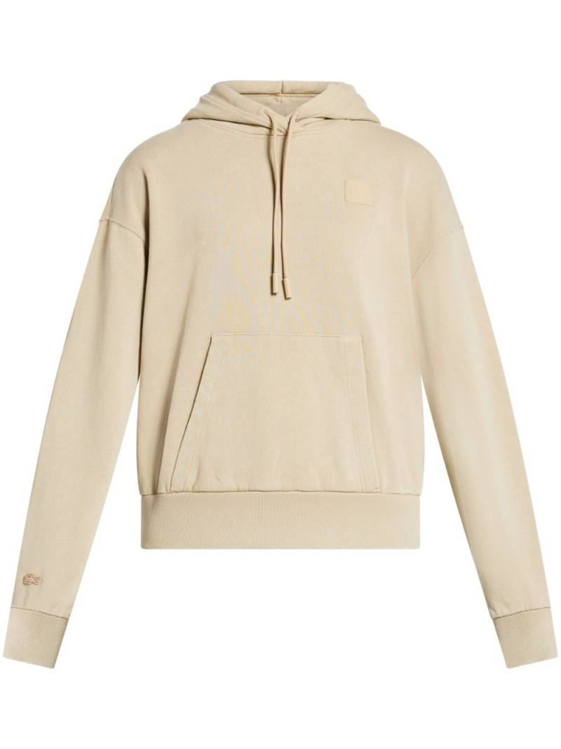 Lacoste cotton hoodie - Neutrals von Lacoste