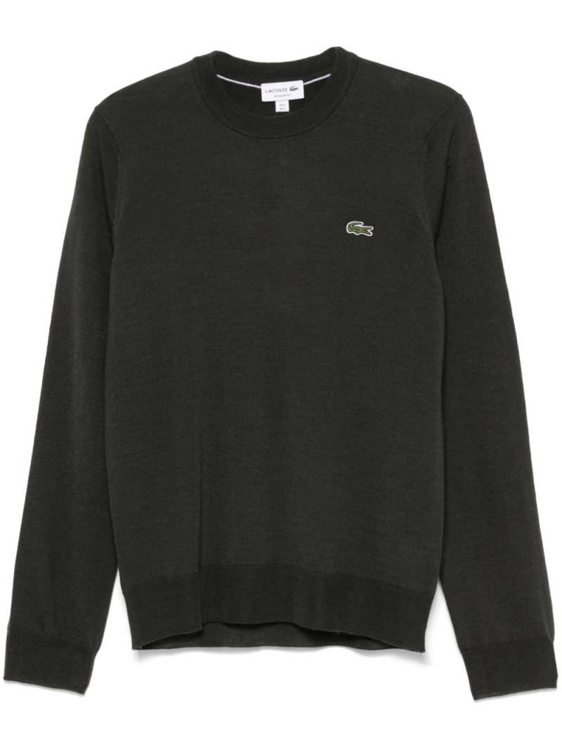 Lacoste crew-neck sweater - Green von Lacoste