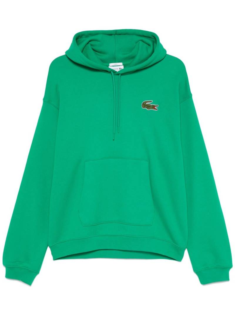 Lacoste crocodile-patch hoodie - Green von Lacoste