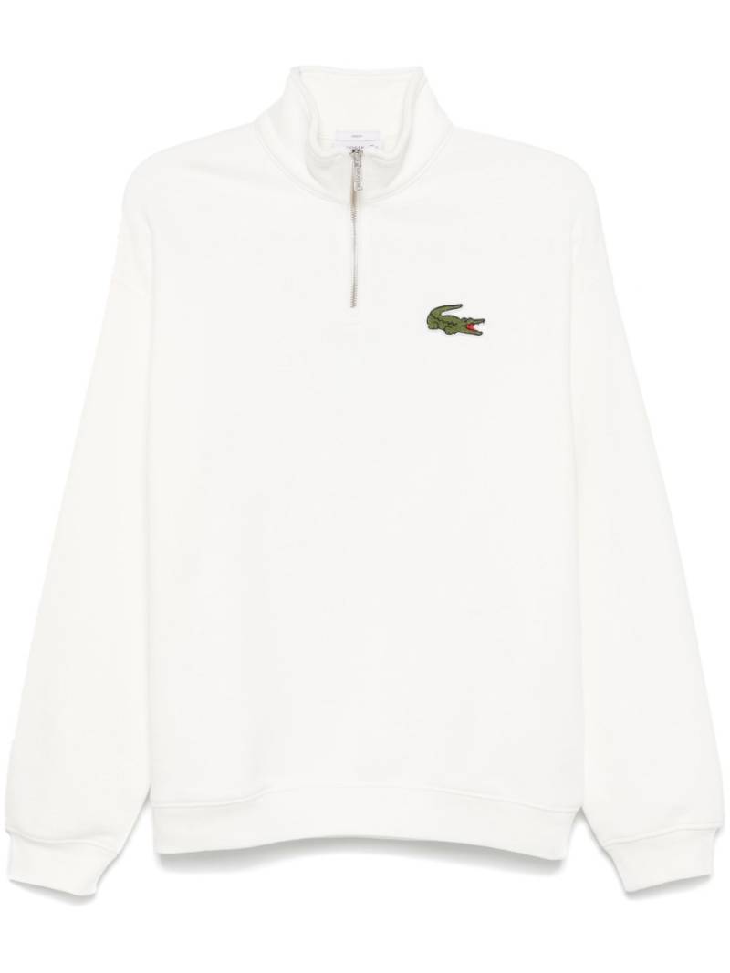 Lacoste embroidered-logo sweatshirt - White von Lacoste