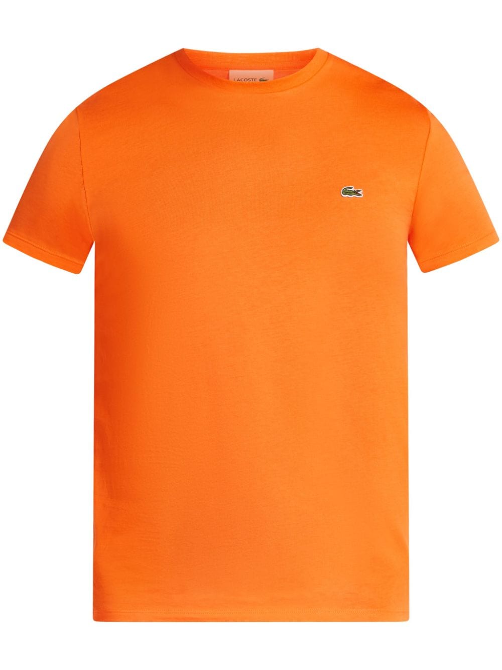 Lacoste logo-appliqué T-shirt - Orange von Lacoste