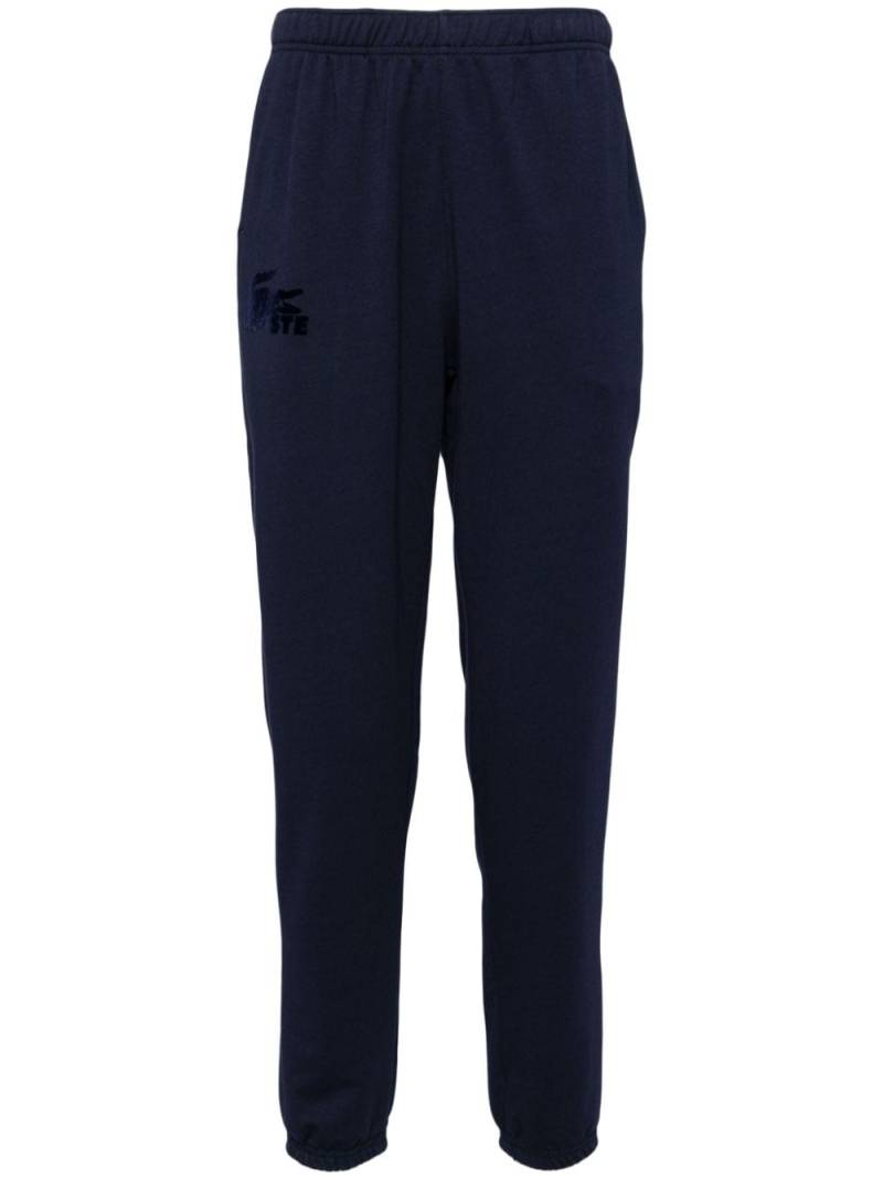 Lacoste logo-appliqué track pants - Blue von Lacoste